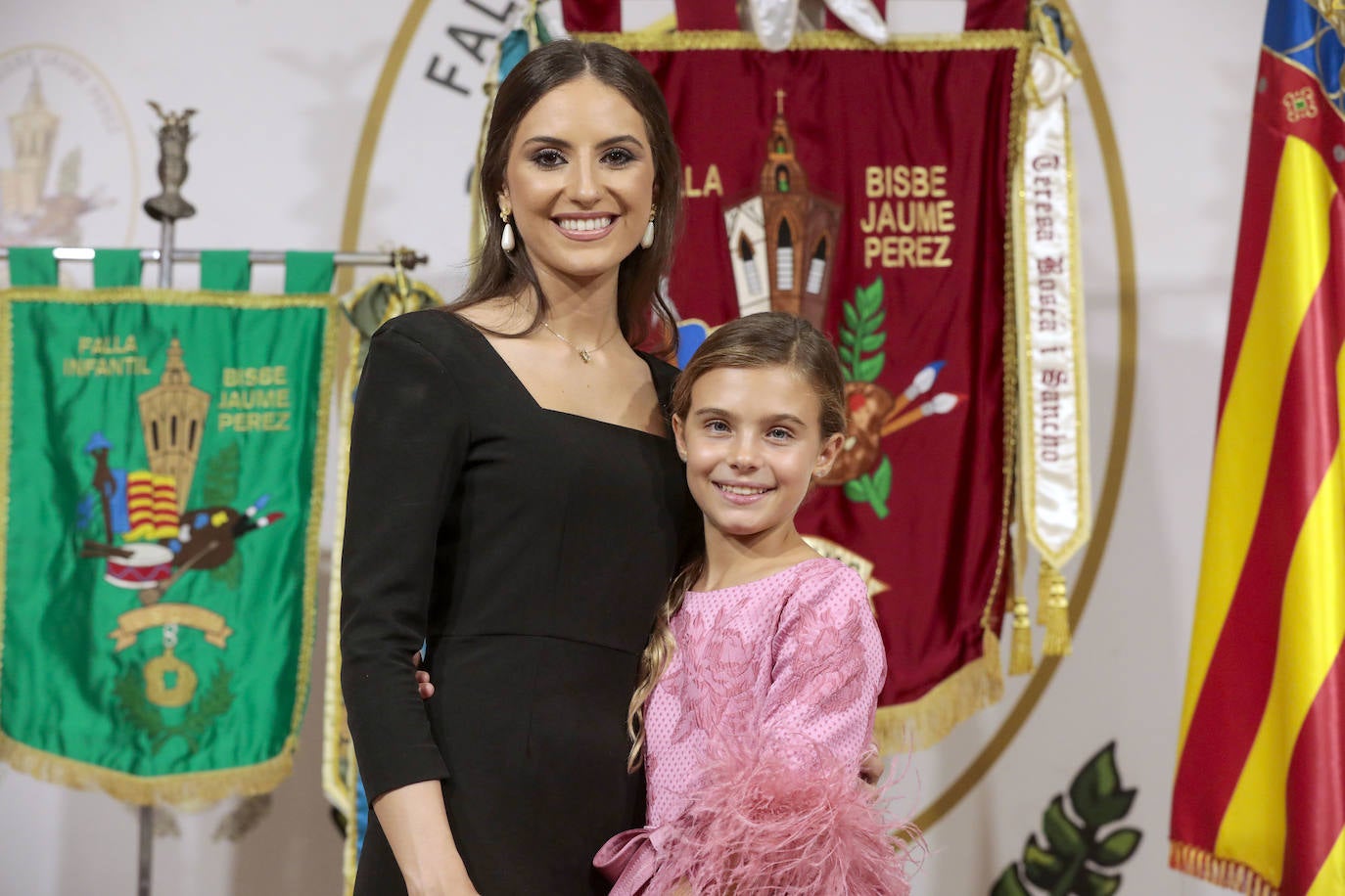 Celebración de las falleras mayores de Valencia 2024