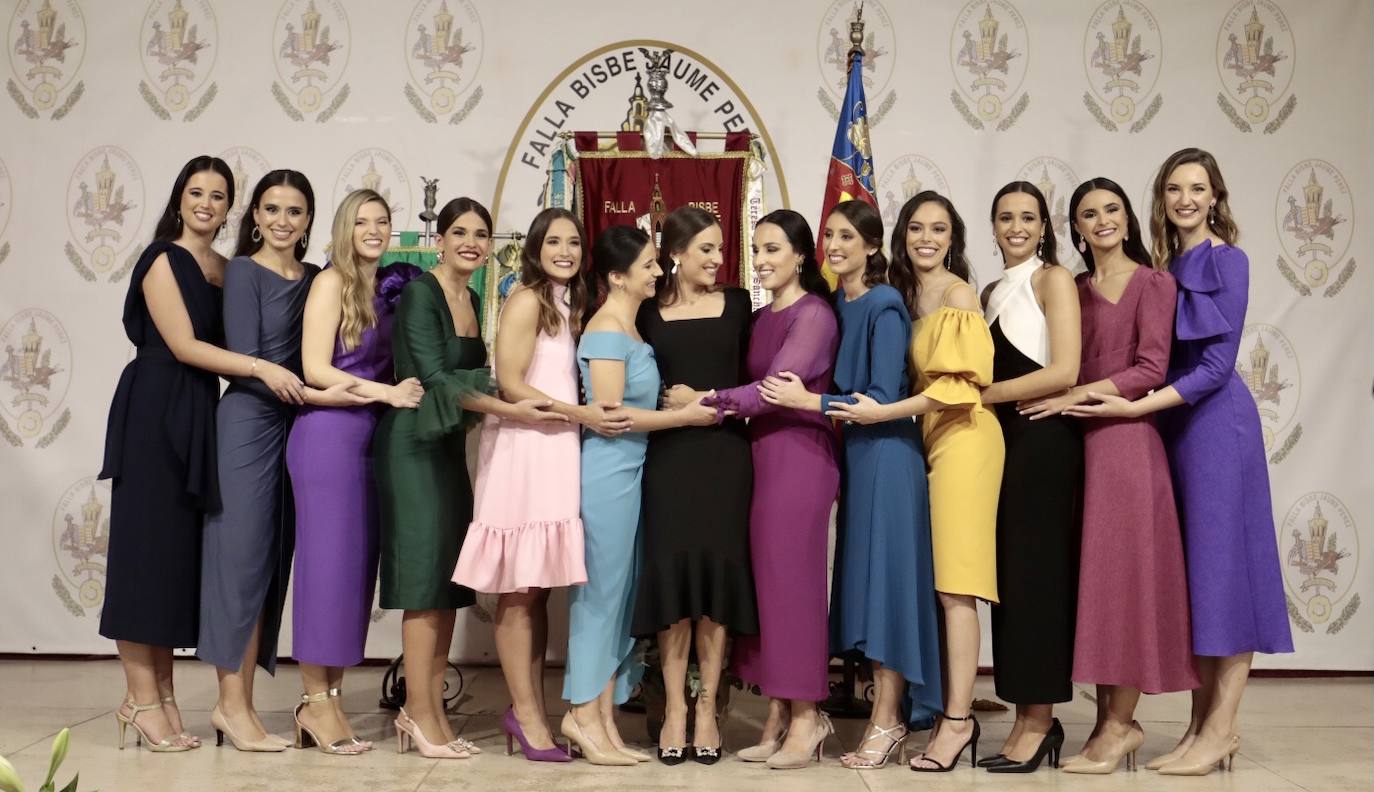 Celebración de las falleras mayores de Valencia 2024