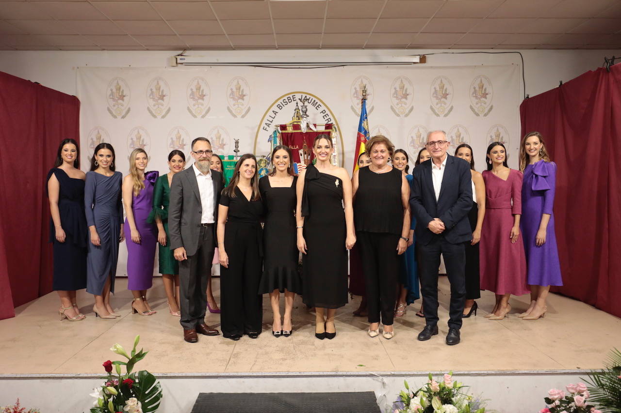 Celebración de las falleras mayores de Valencia 2024