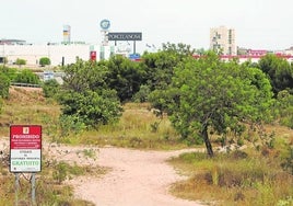 Terrenos de Paterna donde Intu desarrollaría Puerto Mediterráneo.