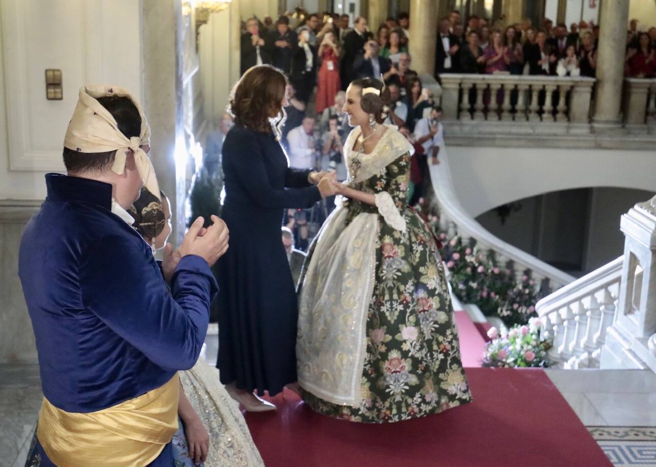 La proclamación de las nuevas falleras mayores de Valencia, en imágenes