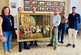 Donación de la obra al Ayuntamiento de Sueca.