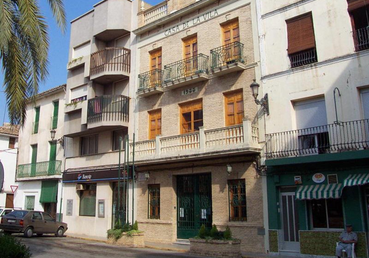 Ayuntamiento de l'Alcúdia de Crespins.