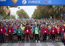 Salida de la Media Maratón de 2022.