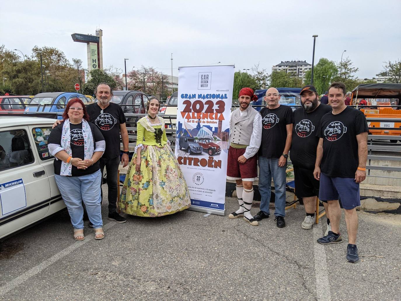 El Club Citroën 2 CV celebró su 75 aniversario en Valencia