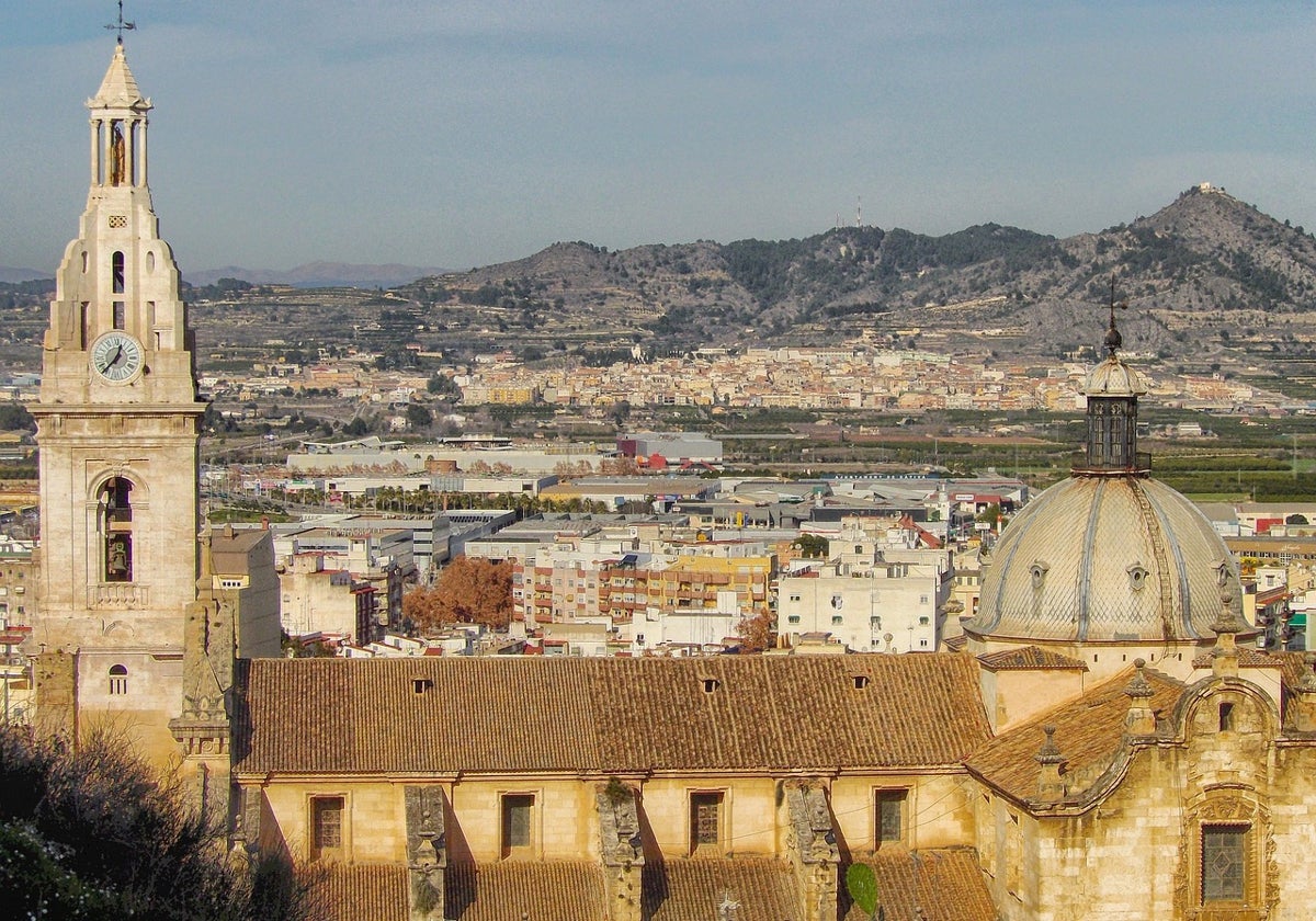 La ciudad de Xàtiva