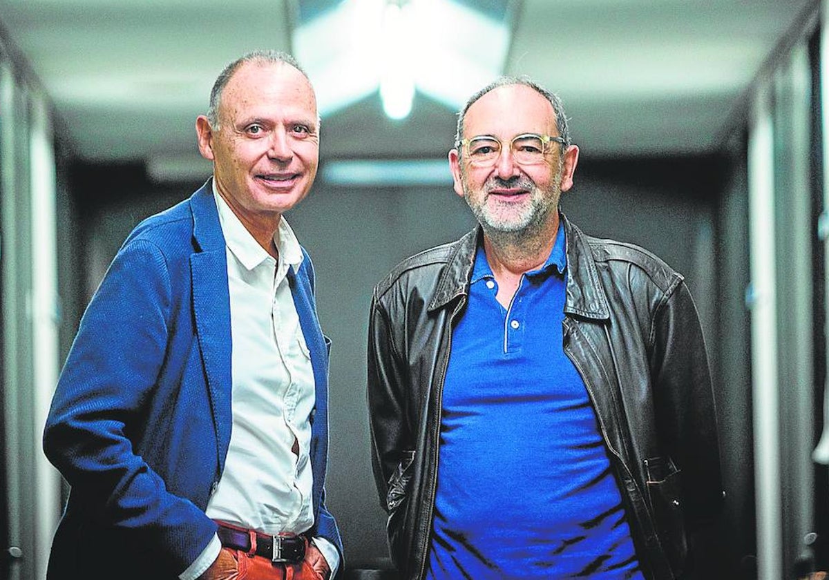 Vicente Garrido y Virgilio Latorre, autores de 'El monstruo y el asesino en serie'.