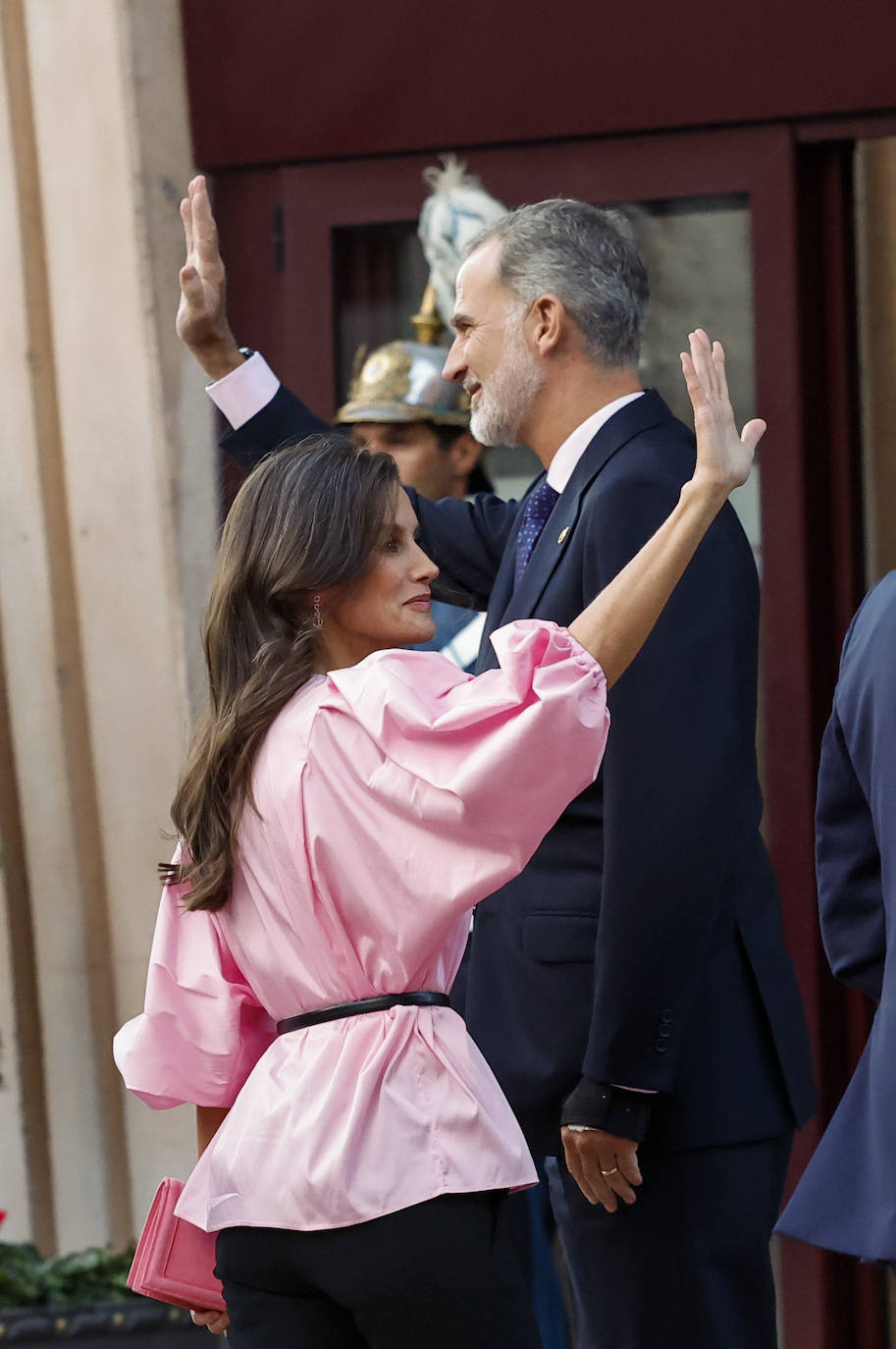 El reencuentro de Leonor y Sofía en el concierto Premios Princesa de Asturias 2023