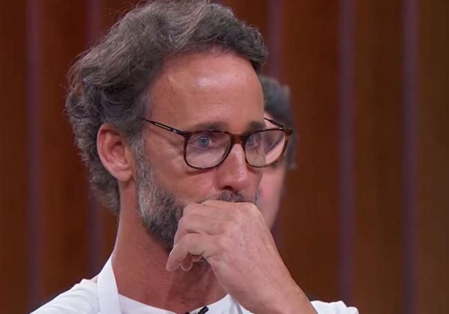 Álvaro Muñoz Escassi, ganador de los 4.000 euros de la primera prueba de 'MasterChef Celebrity'.