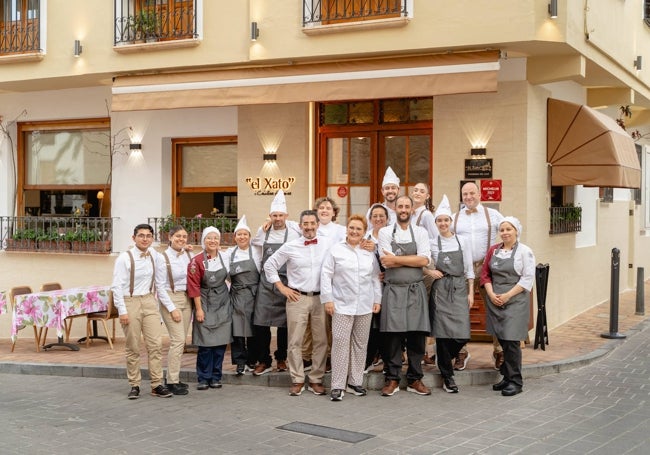 El equipo humano de El Xato.