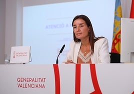 La consellera de Hacienda Ruth Merino.