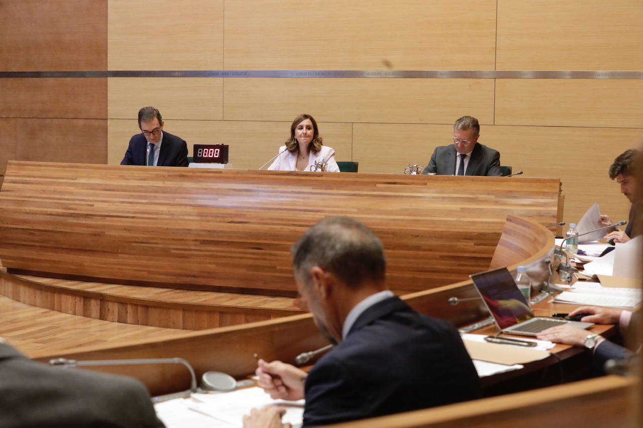 El primer pleno de Valencia tras el pacto PP-Vox en imágenes