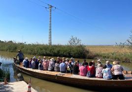 Jornada de paseo en barca por la albufera.