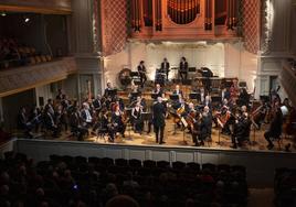 La Orquesta de Valencia, durante una actuación en una imagen de archivo.