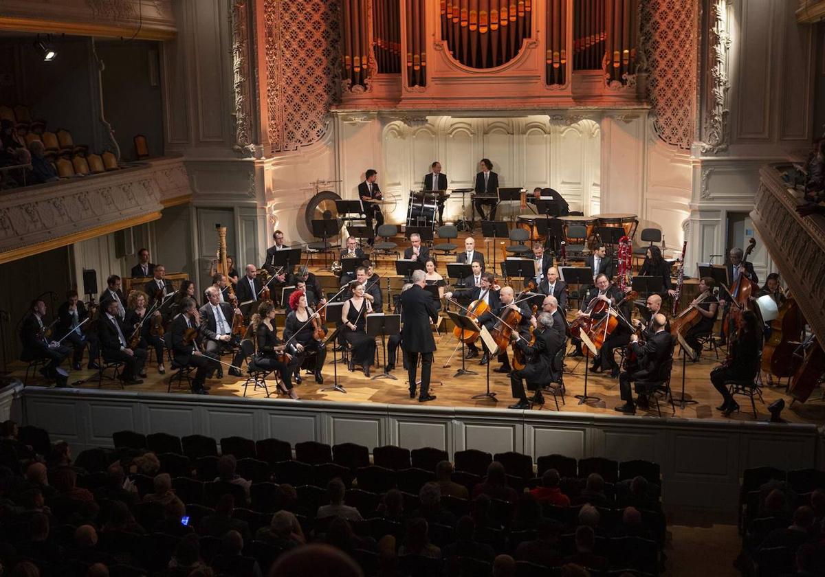 La Orquesta de Valencia, durante una actuación en una imagen de archivo.