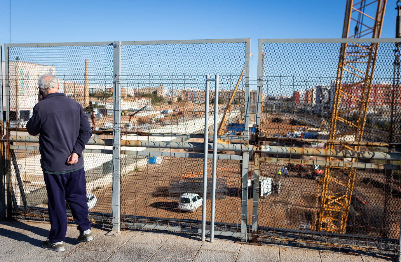 Así van las obras del canal de acceso a Valencia