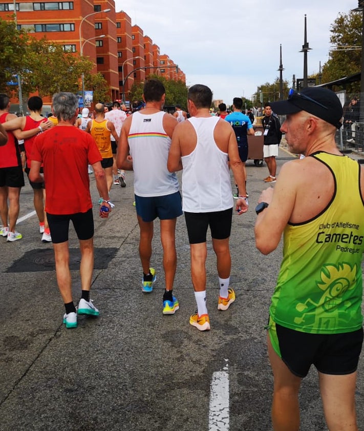 Imagen secundaria 2 - Susana, la medalla y 21 km trepidantes por Valencia