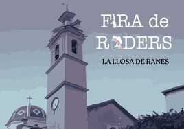 Cartel de la Fira Roders de la Llosa de Ranes.