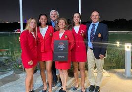 La selección española del golf.