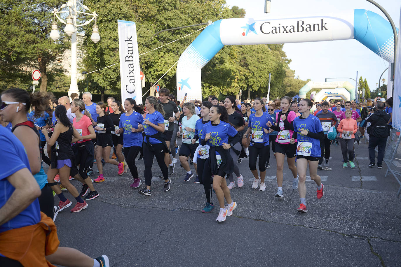 Las mejores imágenes de la Carrera contra el Cáncer 2023