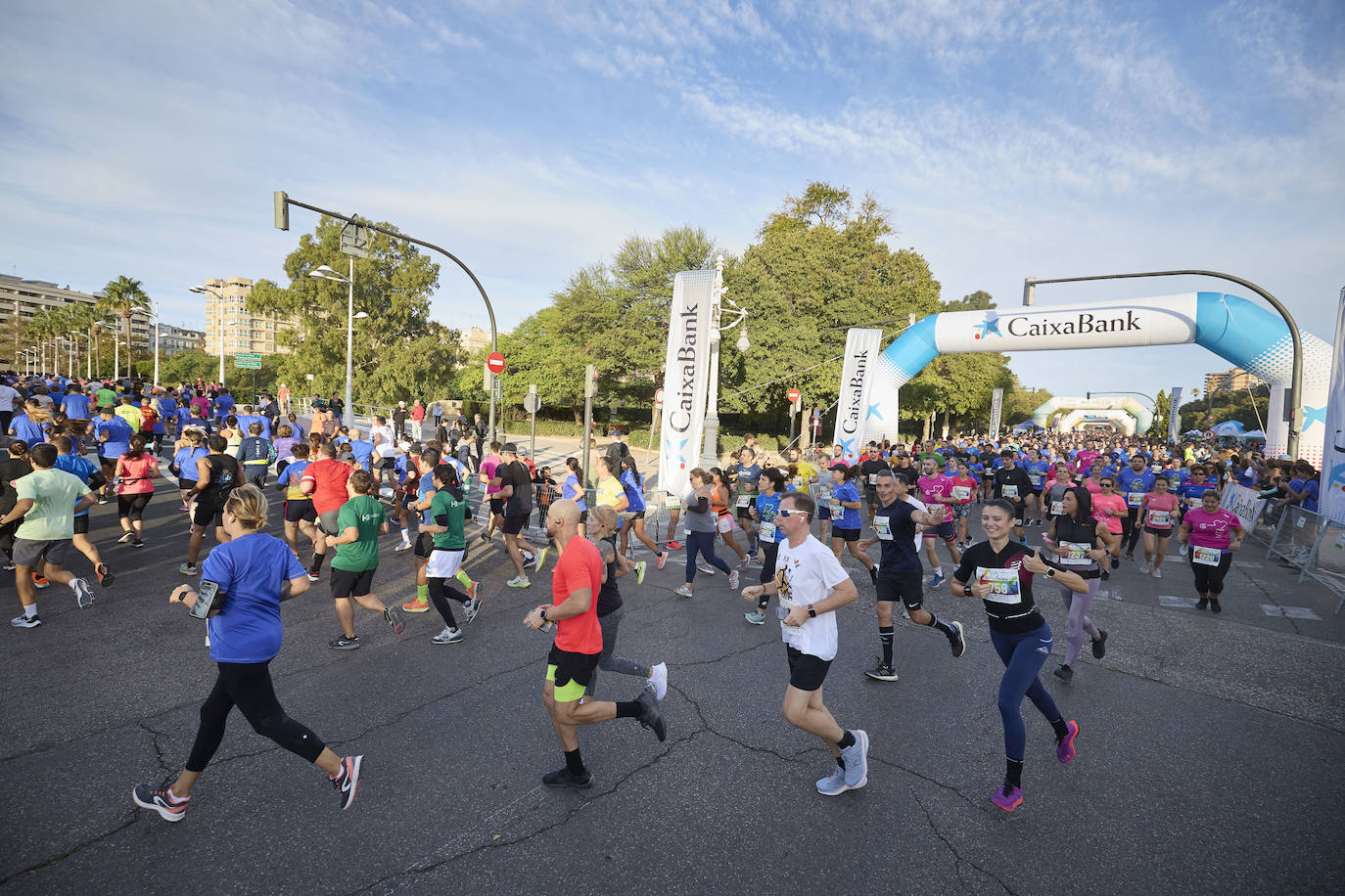 Las mejores imágenes de la Carrera contra el Cáncer 2023