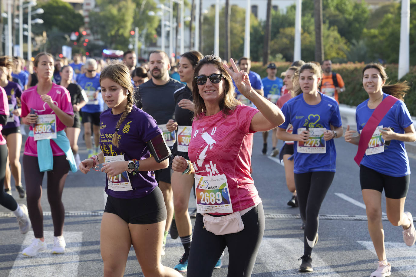 Las mejores imágenes de la Carrera contra el Cáncer 2023