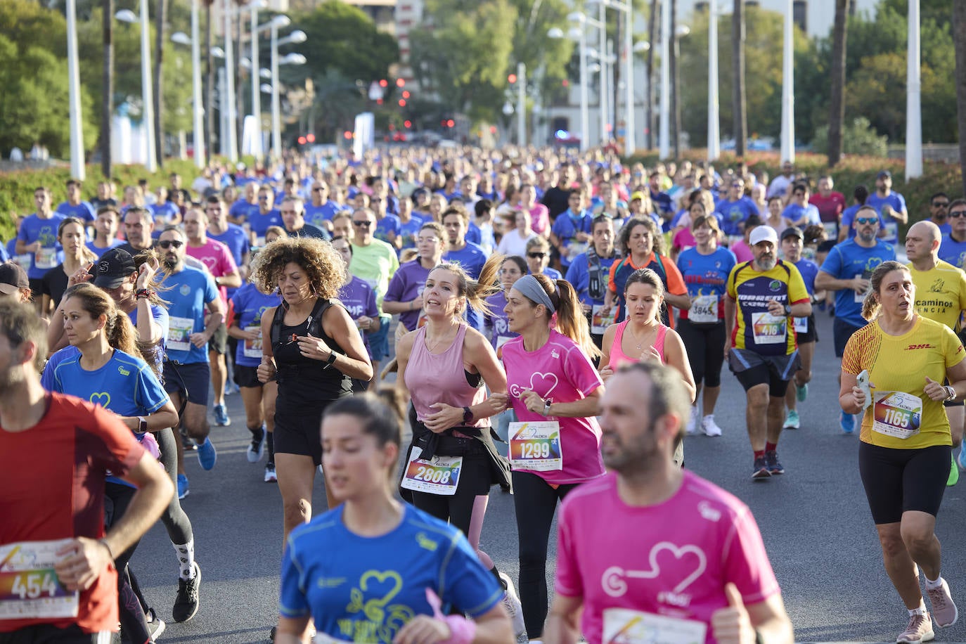 Las mejores imágenes de la Carrera contra el Cáncer 2023