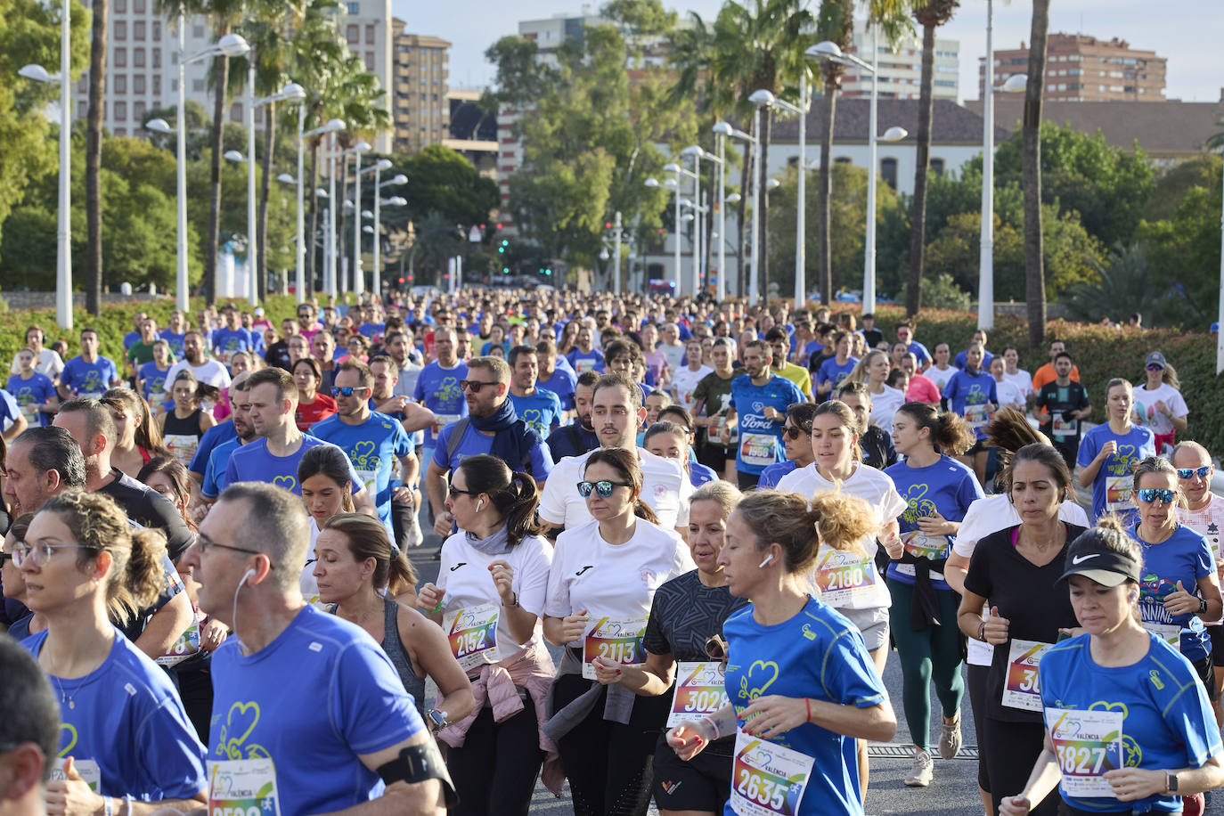 Las mejores imágenes de la Carrera contra el Cáncer 2023