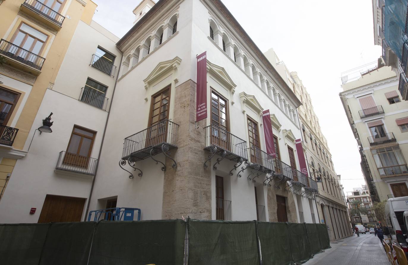 Exterior del Centro de Arte Hortensia Herrero (CAHH), que se abrirá al público el 11 de noviembre.