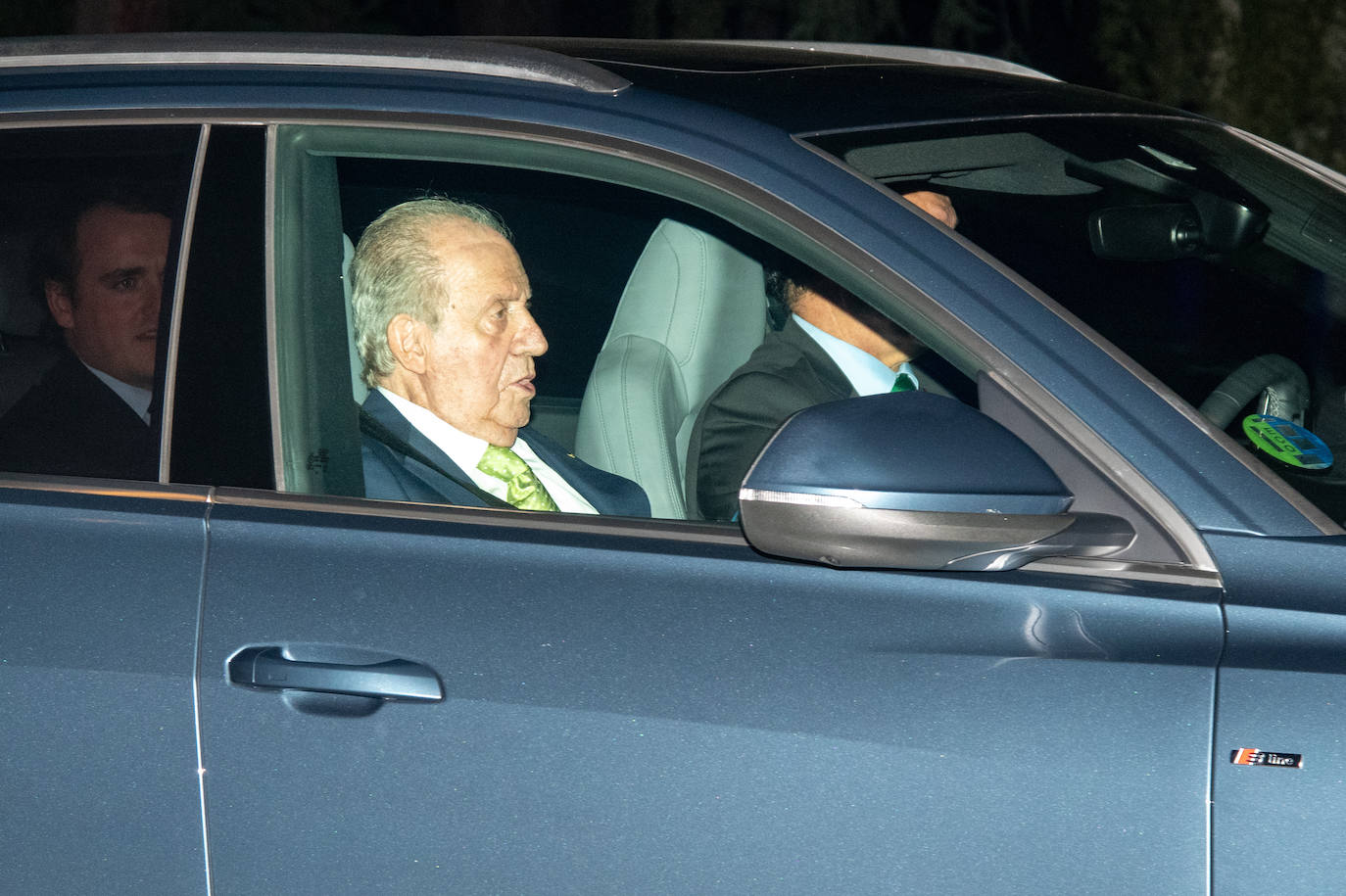 El Rey emérito don Juan Carlos.