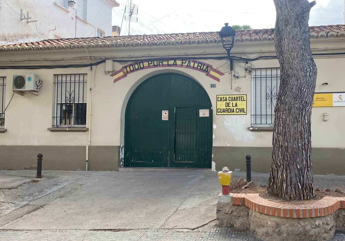 El cuartel de la Guardia Civil de Picassent.