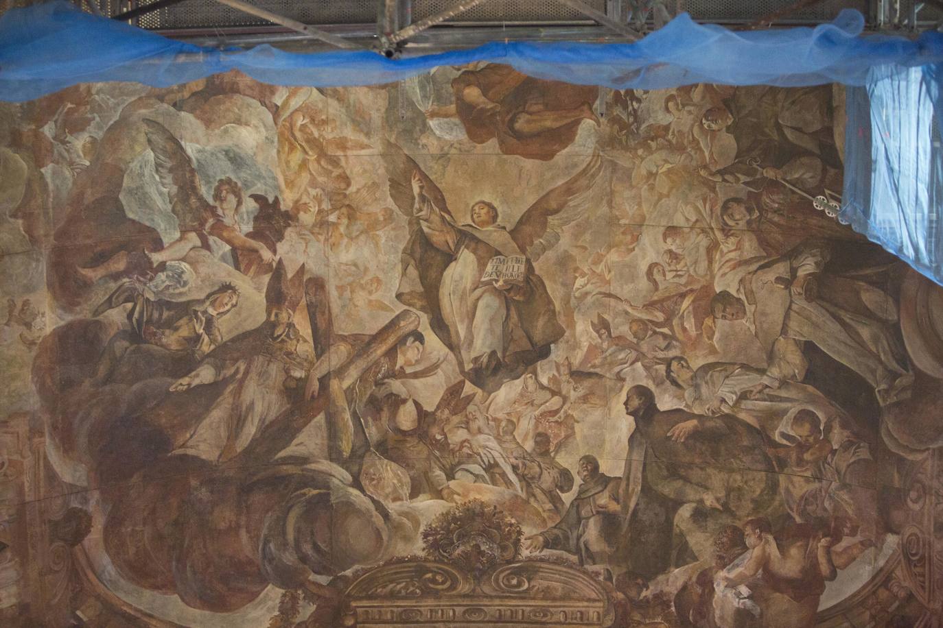 El renacimiento del arte en los frescos de los Santos Juanes