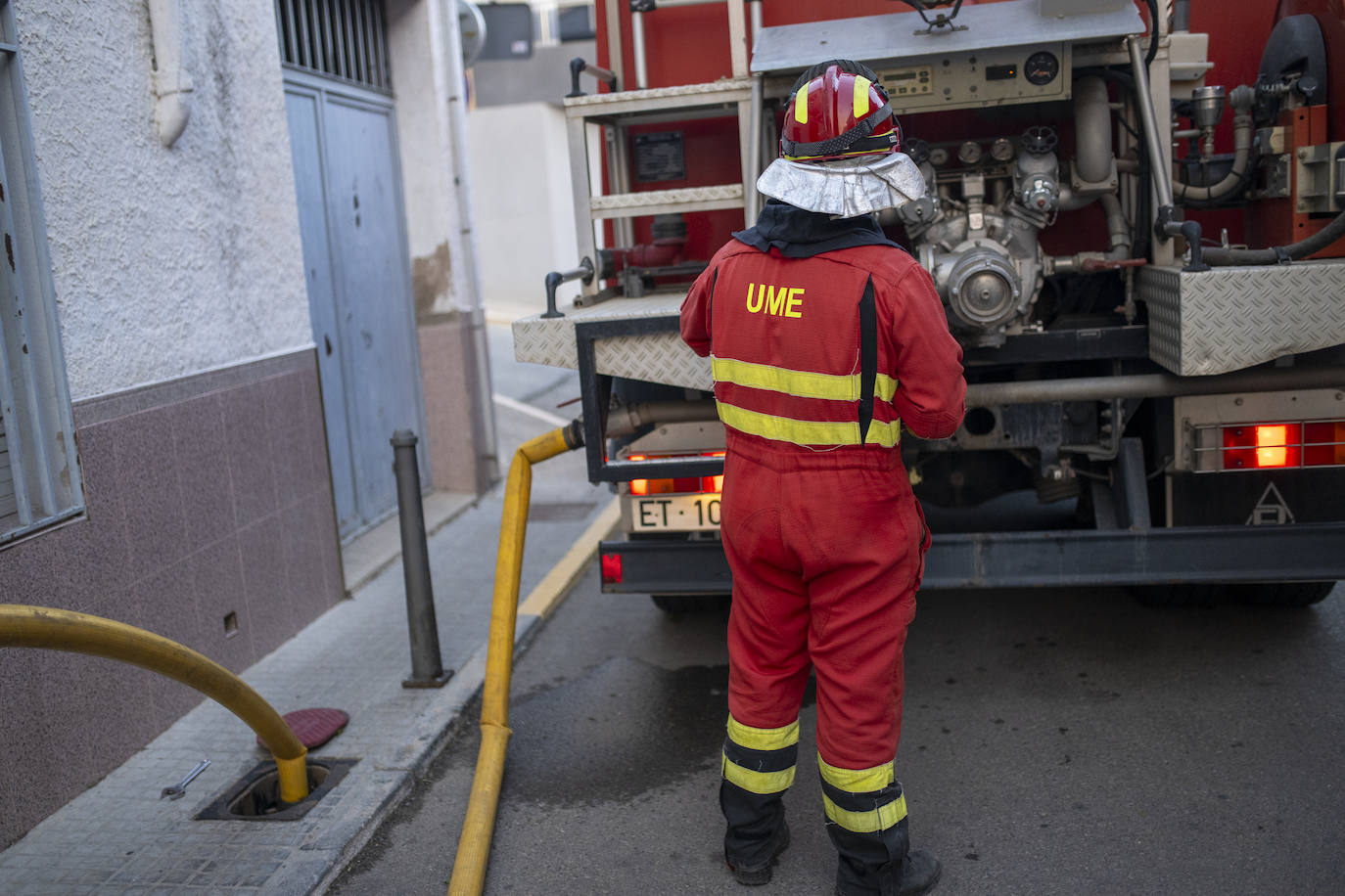 El incendio forestal de Montitxelvo, en imágenes