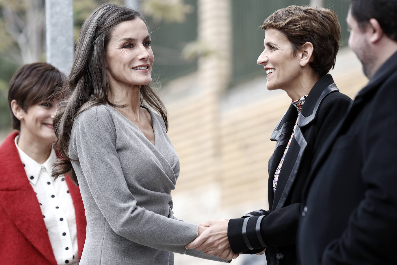 La reina Letizia reaparece en el Festival Ópera Prima de Navarra