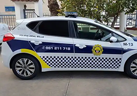 Coche de la Policía Local de Silla.