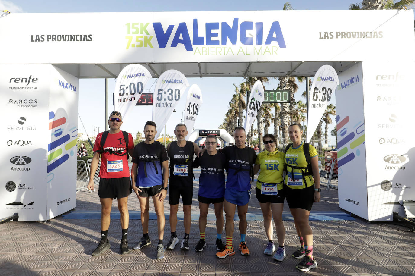 Las mejores imágenes que ha dejado la 15K Valencia Abierta al Mar