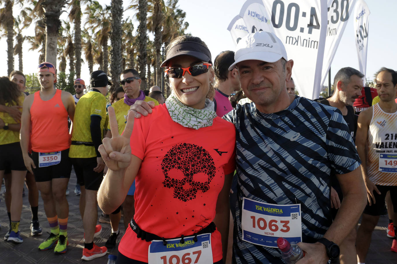 Las mejores imágenes que ha dejado la 15K Valencia Abierta al Mar