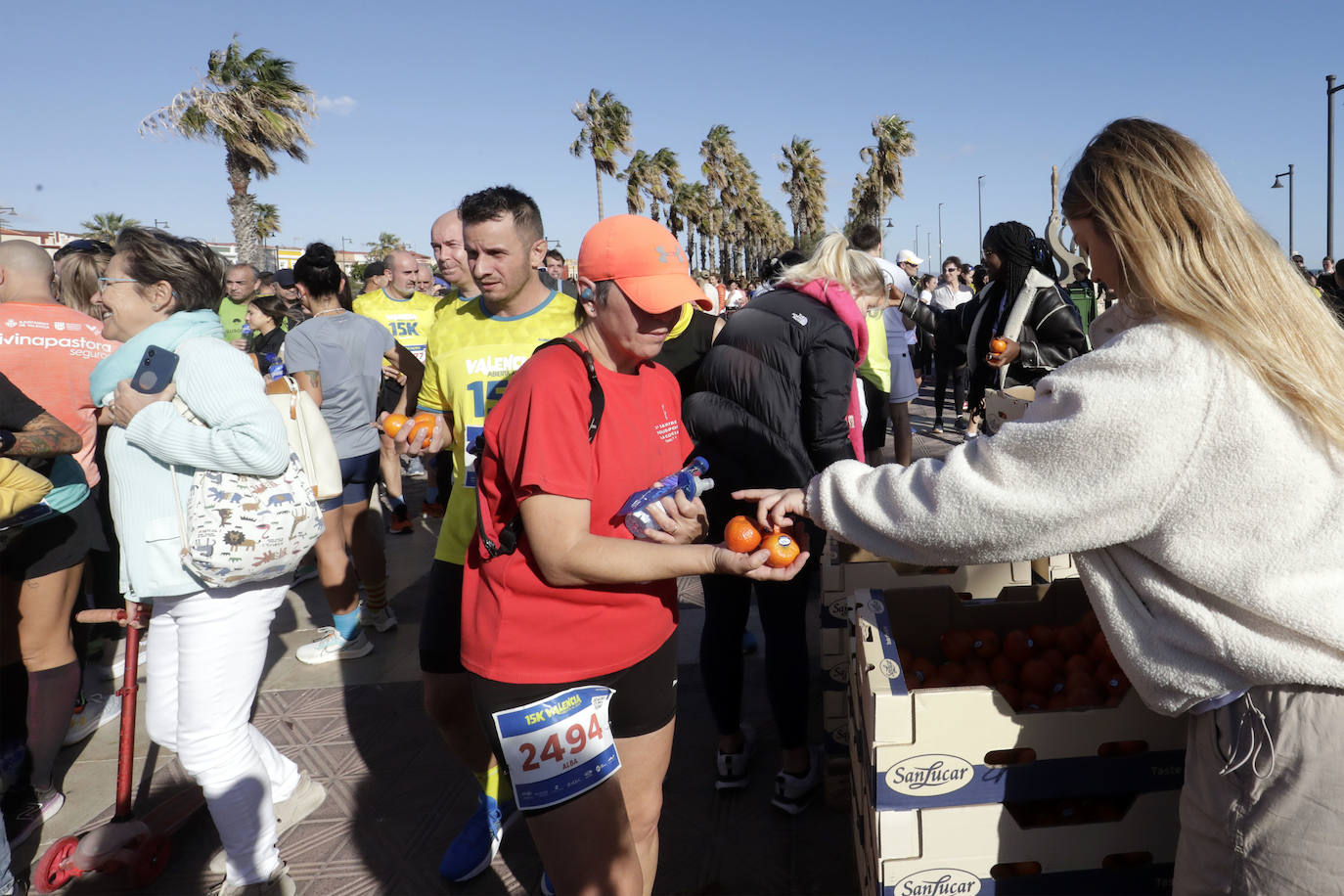 Las mejores imágenes que ha dejado la 15K Valencia Abierta al Mar