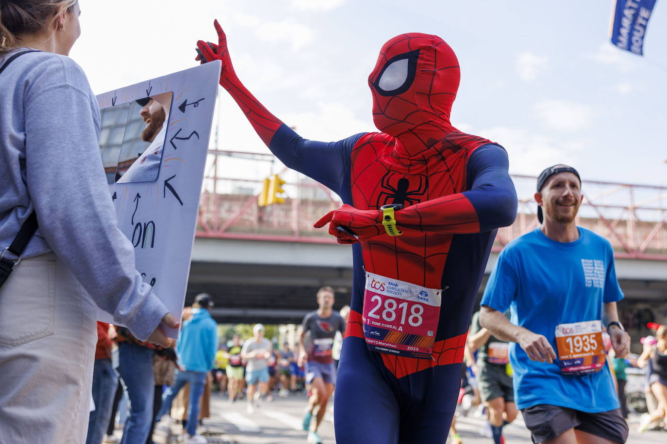 El maratón de Nueva York 2023, en imágenes