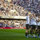 Mestalla se engancha con el mejor inicio de Liga del Valencia desde Marcelino