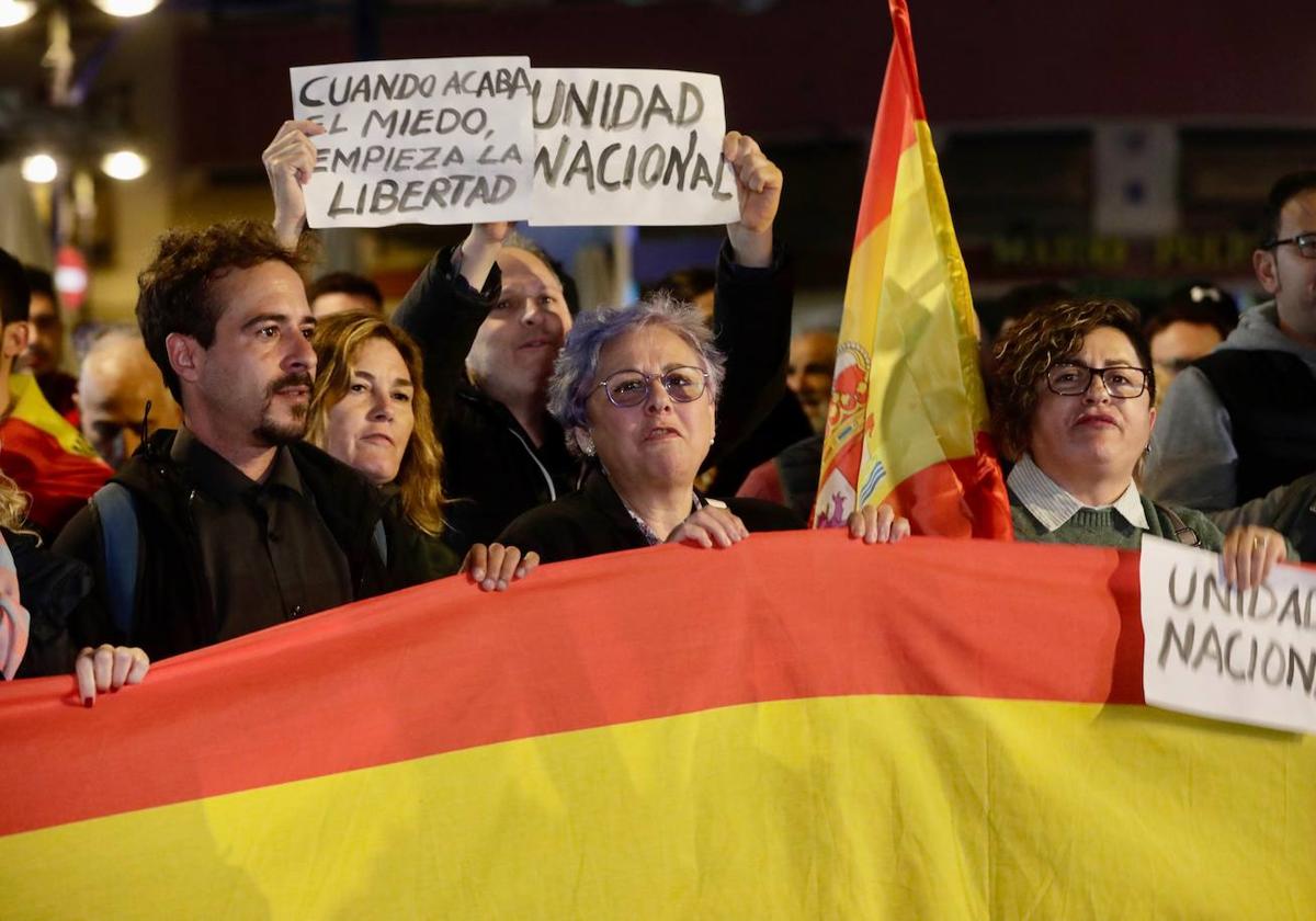 Se repiten las protestas este miércoles ante la sede del PSPV en Valencia