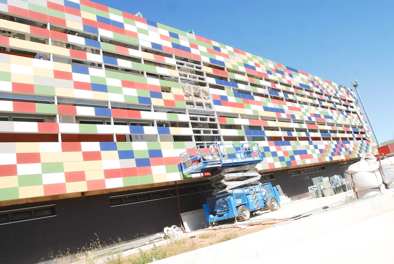 Un edificio de la Universitat Jaume I de Castellón.