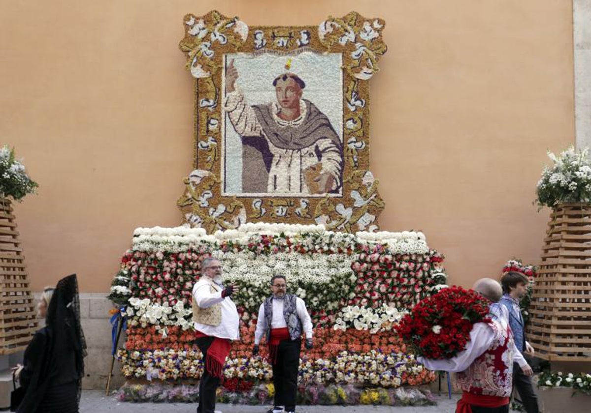 Procesión de San Vicente Ferrer, el pasado mes de abril.