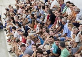 La escala de Pelayo, durante la final del último Individual de escala i corda.