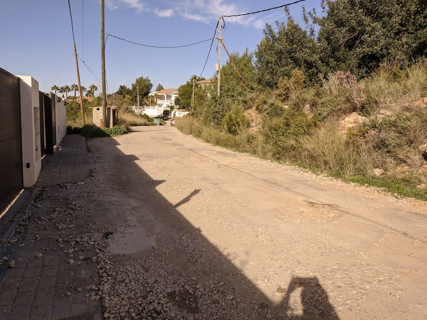 Una de las calles de Los Lagos.