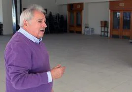 Alfonso Rus, en el salón Alameda de Xàtiva durante la entrevista.