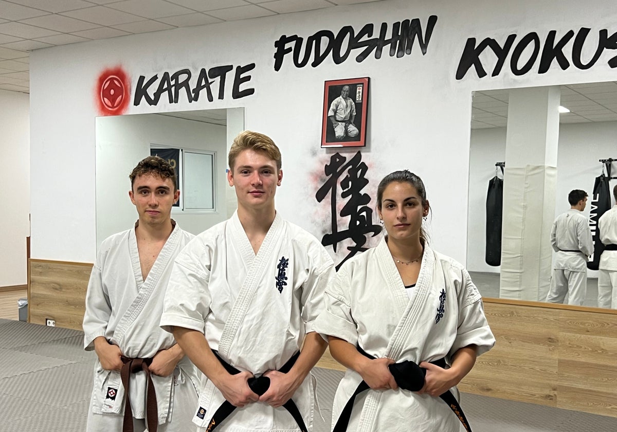 Tres valencianos en el mundial de karate