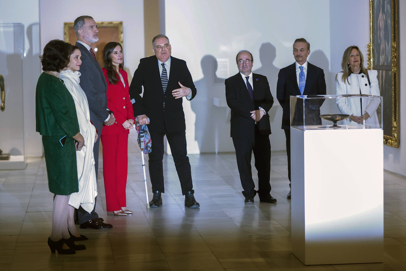 Los reyes inauguran la gran exposición sobre Picasso en el Reina Sofía de Madrid