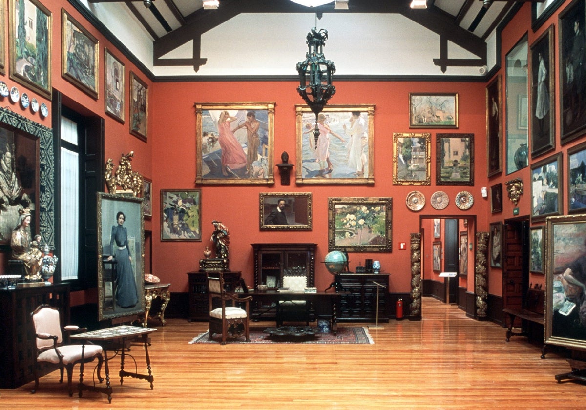 Estancia del Museo de Sorolla, en Madrid.