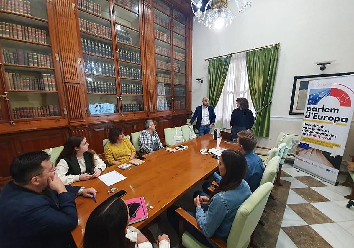 Una de las reuniones.